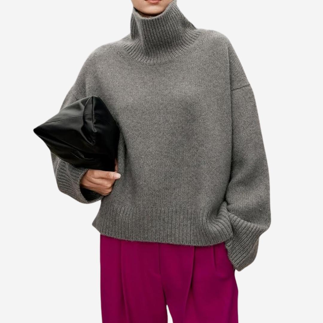 Damen Rollkragen Pullover – Weich, Elegant & Wärmend