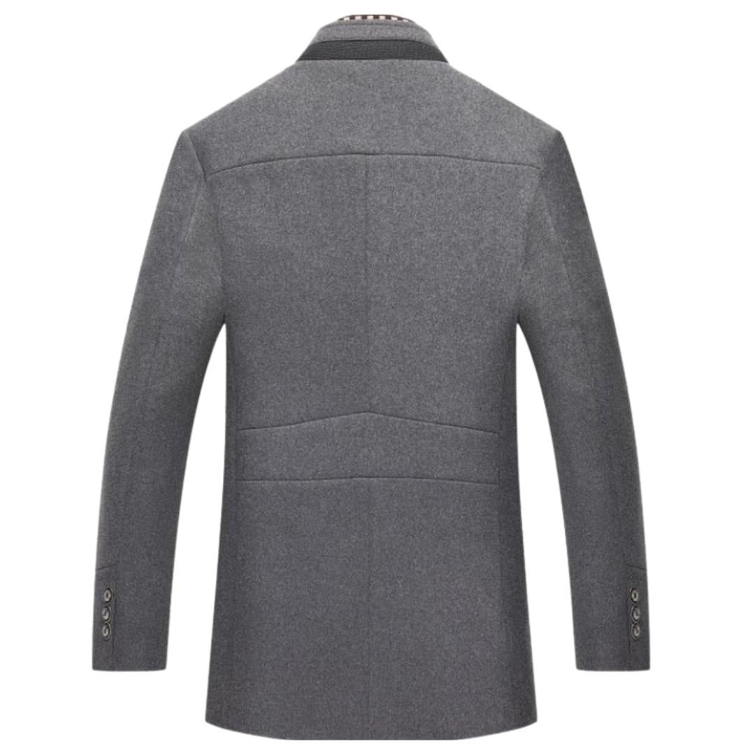 Winterjacke Herren mit abnehmbarem Kragen