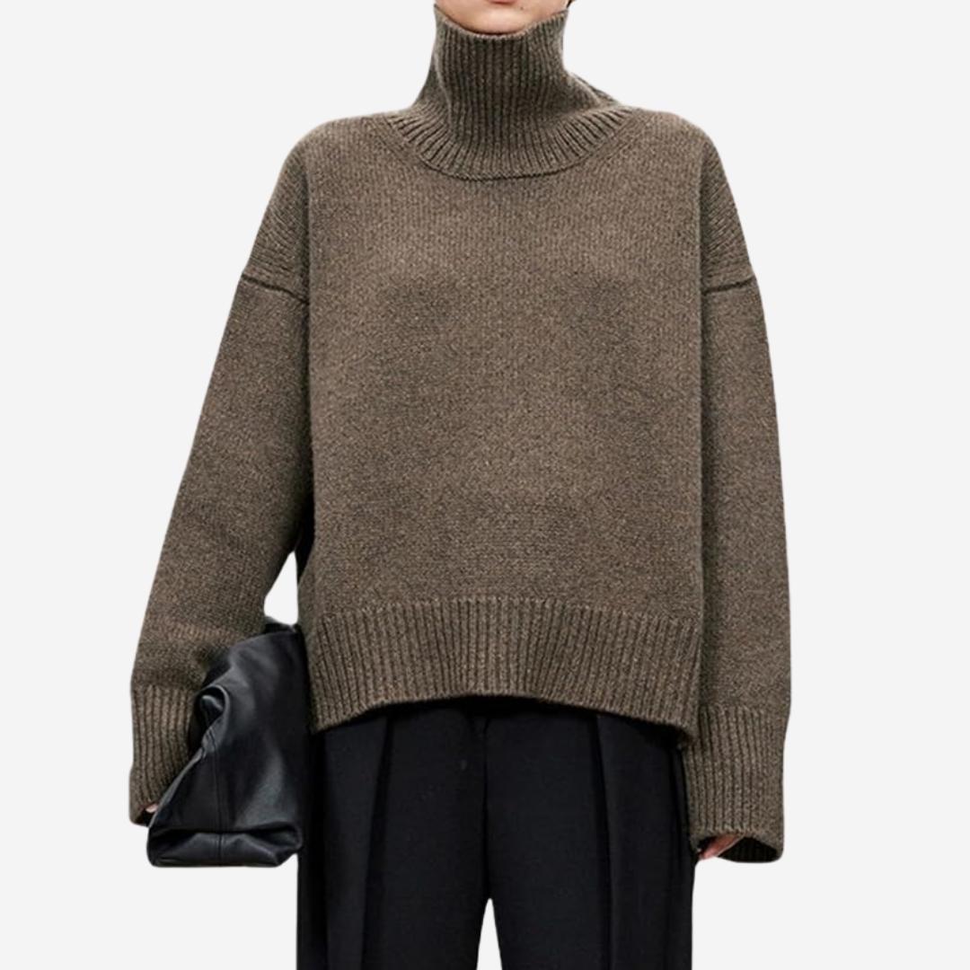 Damen Rollkragen Pullover – Weich, Elegant & Wärmend