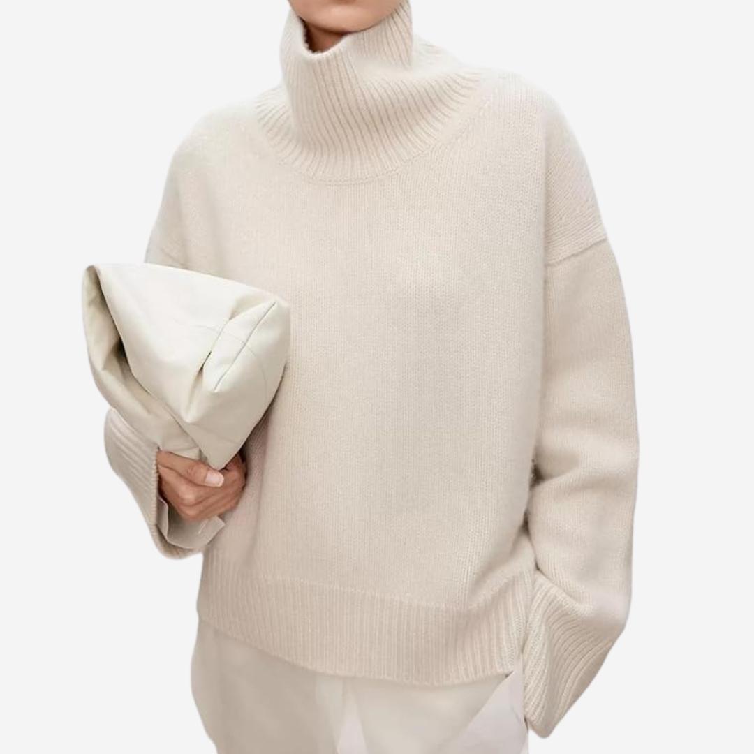 Damen Rollkragen Pullover – Weich, Elegant & Wärmend