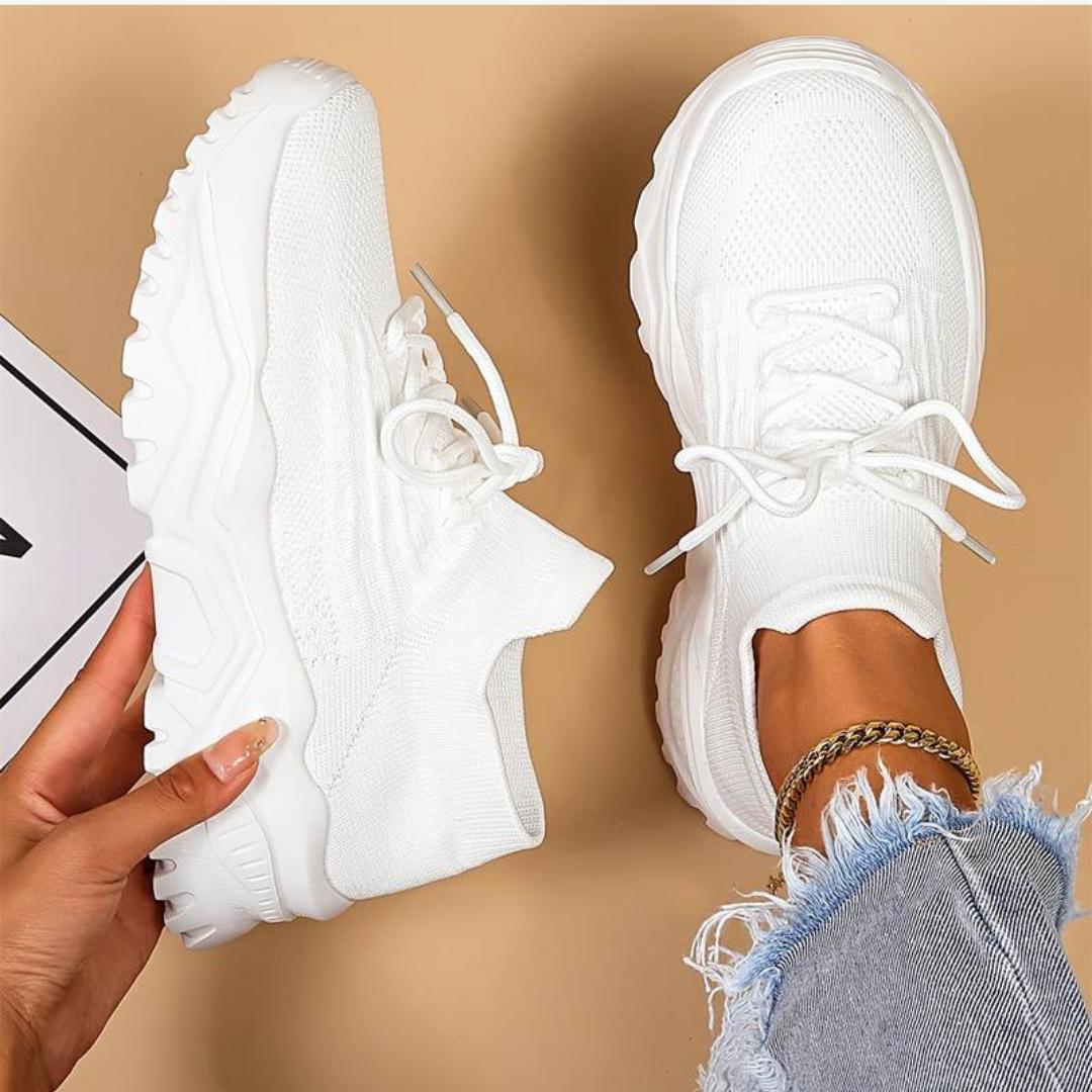 Damen-Sneakers mit erhöhtem Absatz