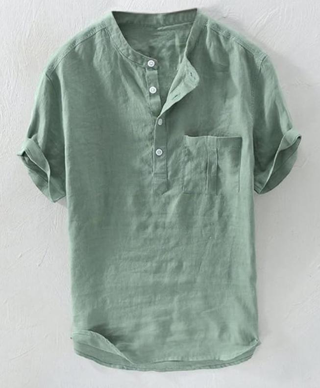 Hemd mit Knöpfen für Männer