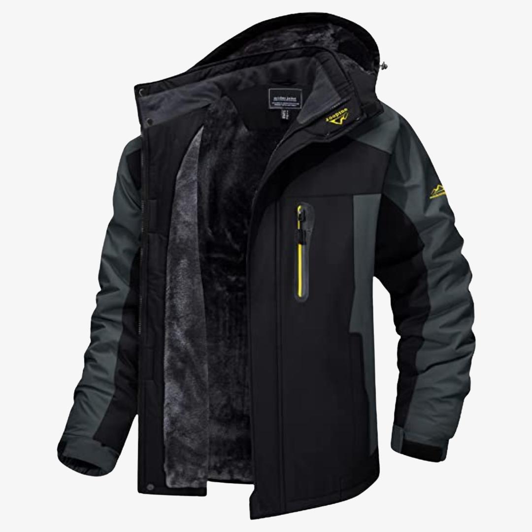 Herren Jacke für Outdoor-Aktivitäten mit Kapuze
