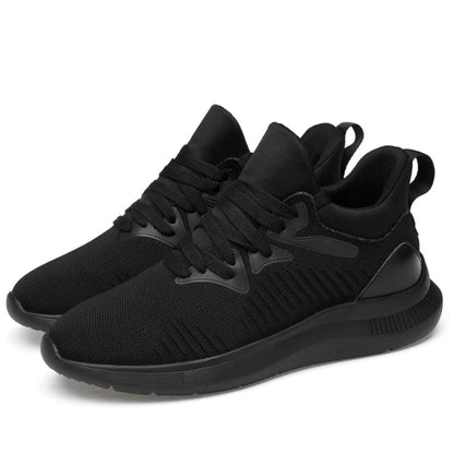 Herren Sneaker mit 7 cm Höhen-Boost – Black Alpha