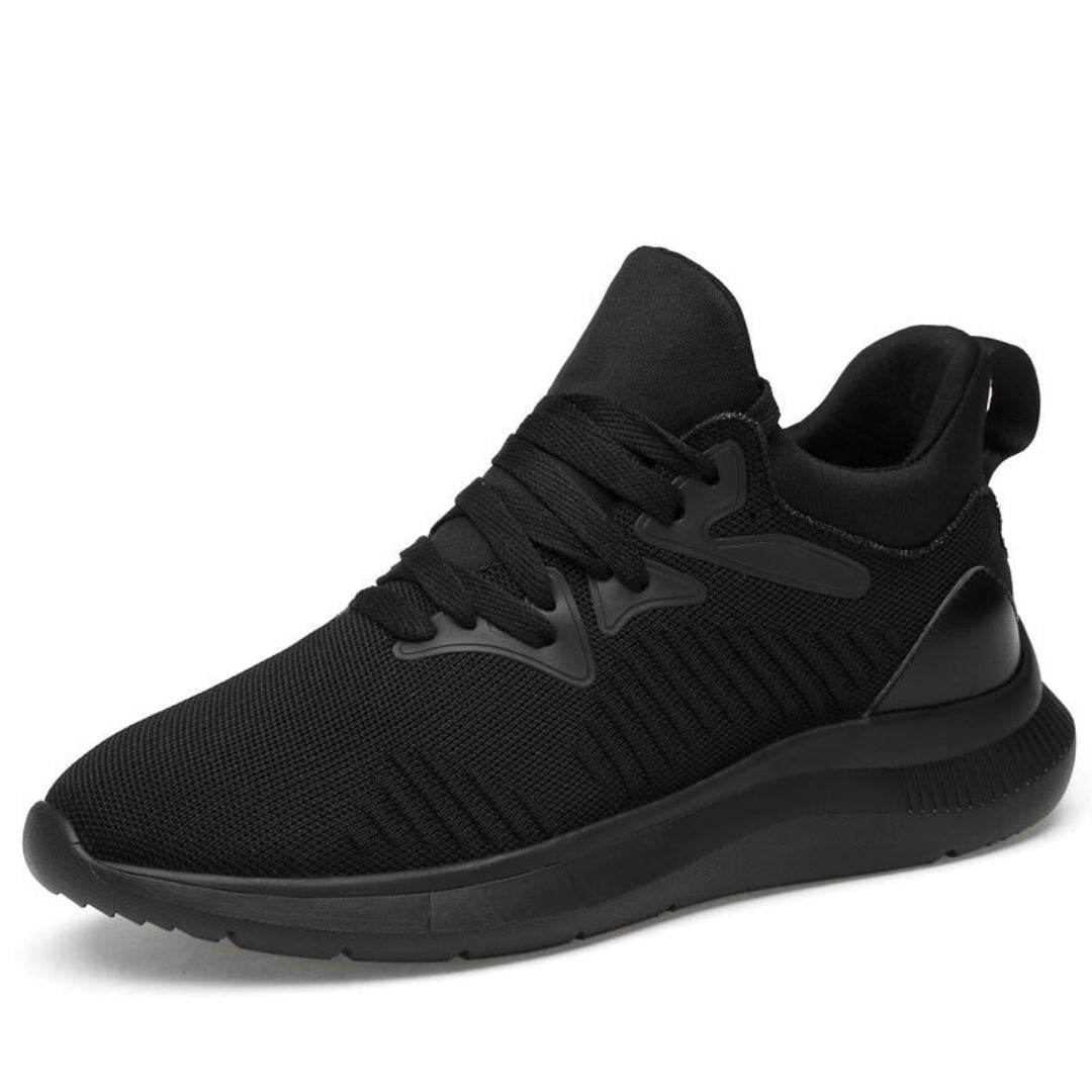 Herren Sneaker mit 7 cm Höhen-Boost – Black Alpha