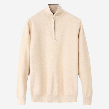 Klassischer Herren Pullover mit Reißverschluss | Stilvoll & warm