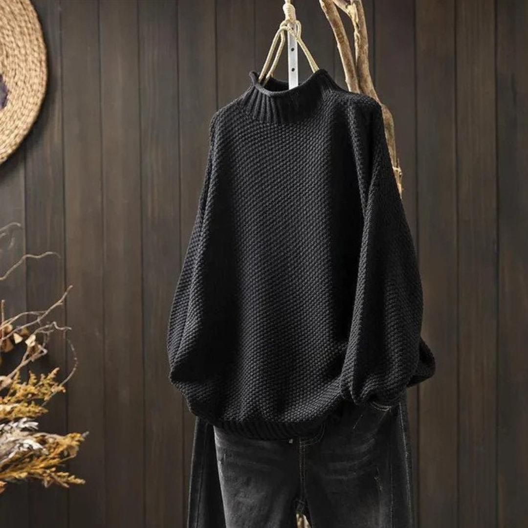 Pullover Damen mit Rollkragen – Klassischer Schnitt