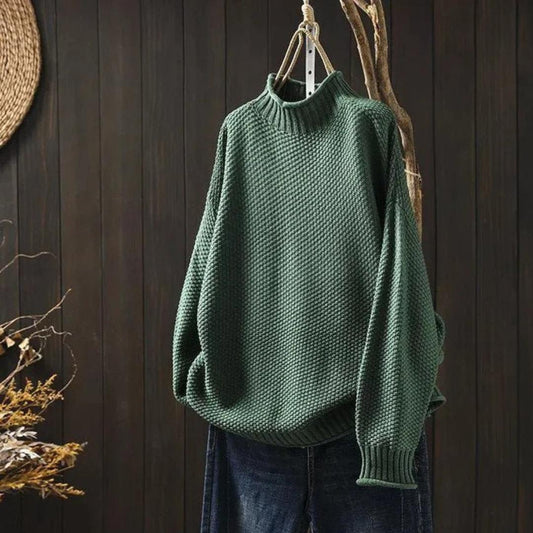 Pullover Damen mit Rollkragen – Klassischer Schnitt