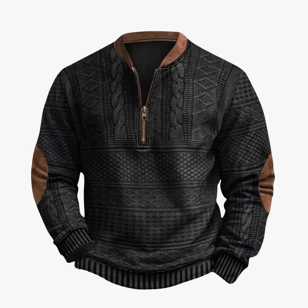 Pullover mit Reißverschluss