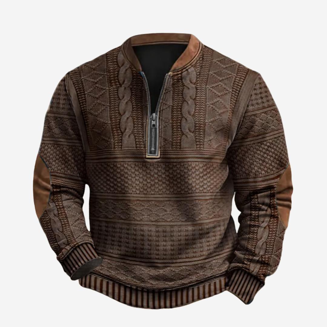 Pullover mit Reißverschluss