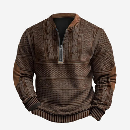 Pullover mit Reißverschluss