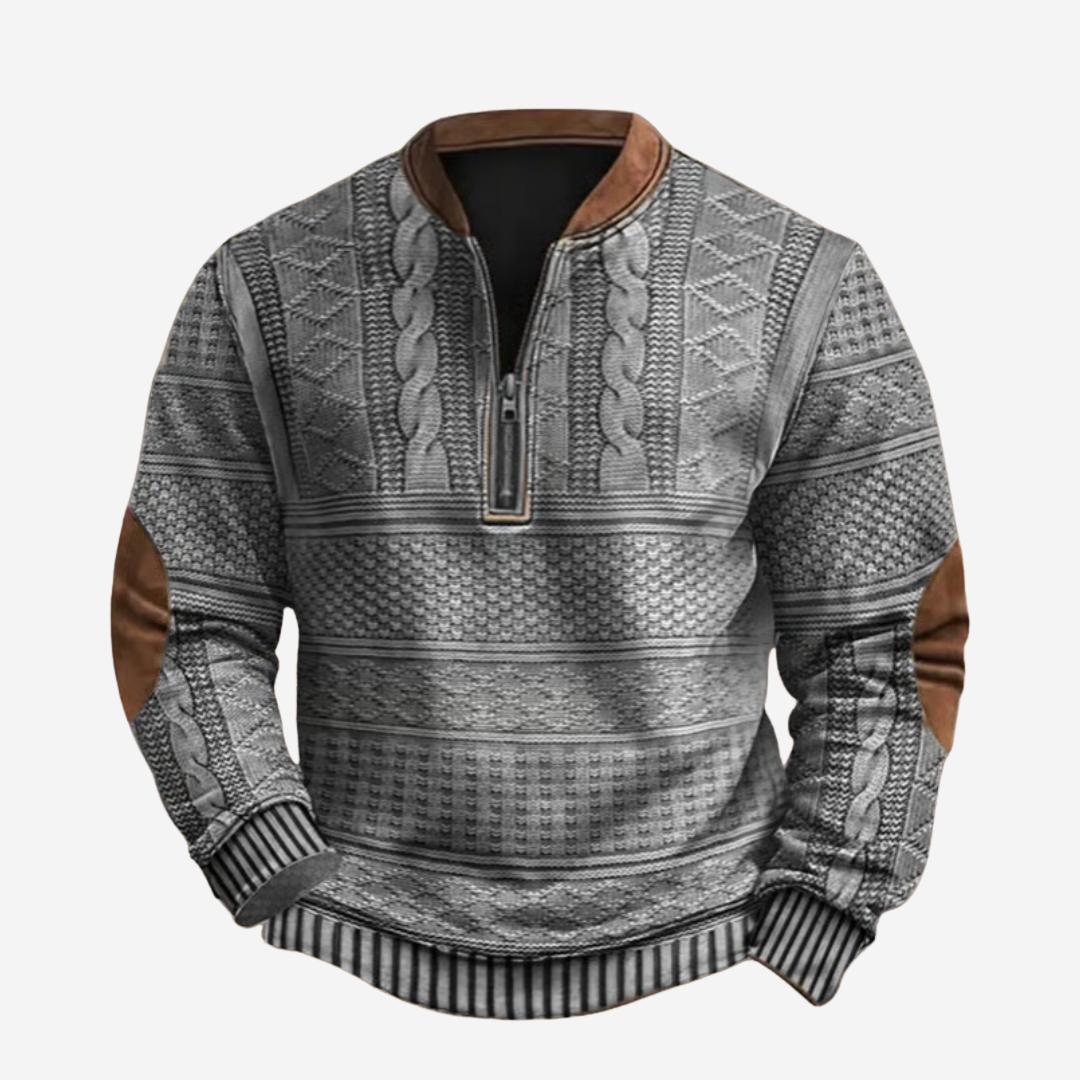 Pullover mit Reißverschluss