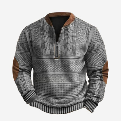 Pullover mit Reißverschluss