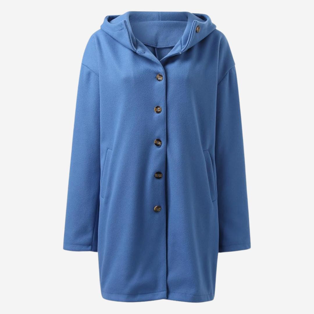 Winterjacke Damen – Eleganter Modemantel mit Kapuze