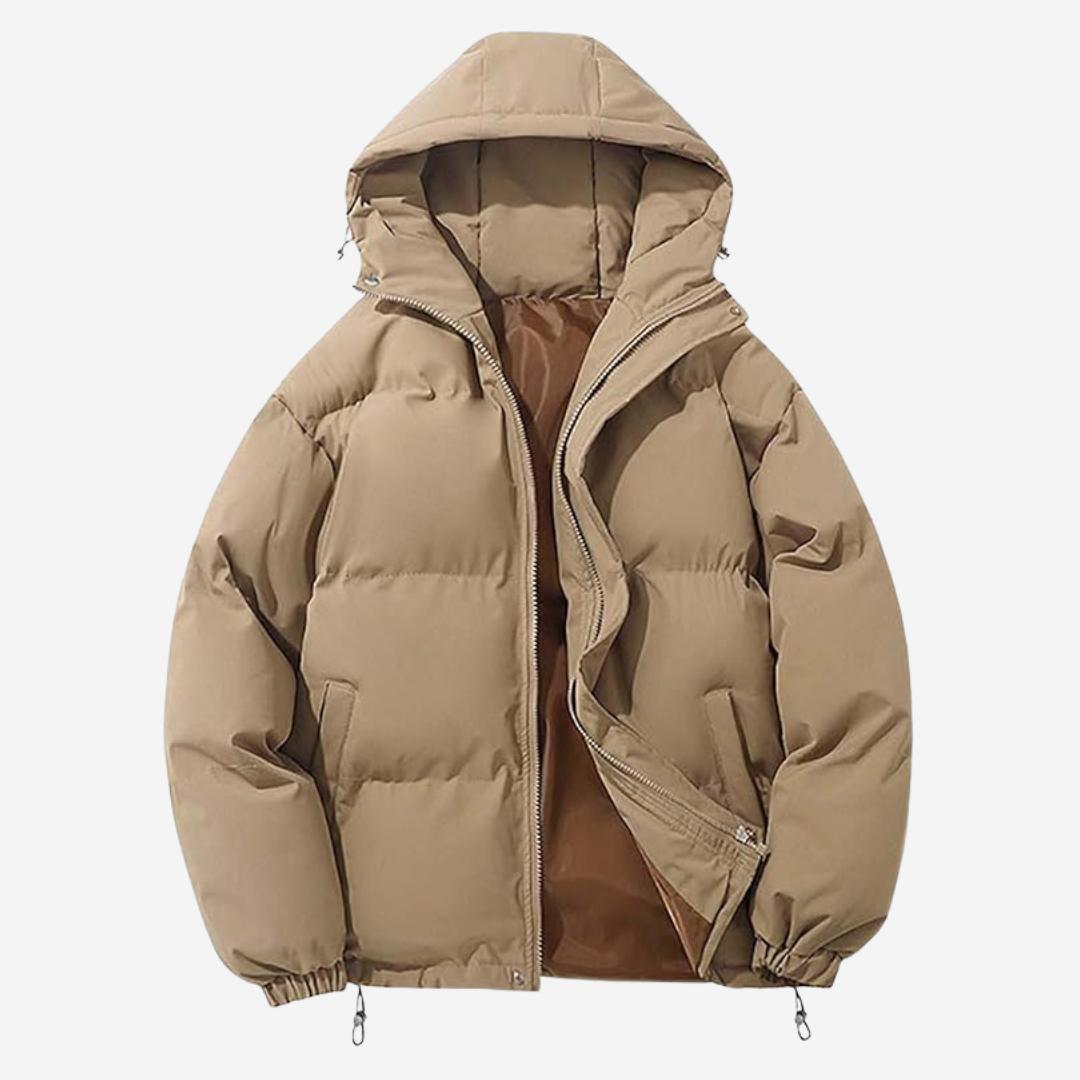 Winterjacke Damen mit Kapuze – Klassisches Design und warme Fütterung