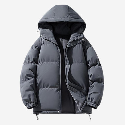 Winterjacke Damen mit Kapuze – Klassisches Design und warme Fütterung